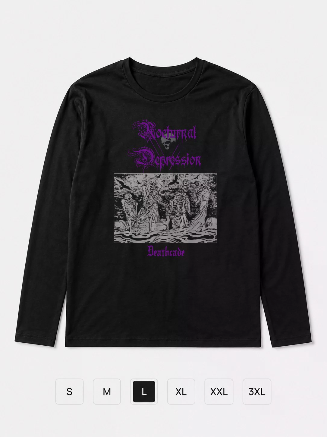 Лонгслив Nocturnal Depression