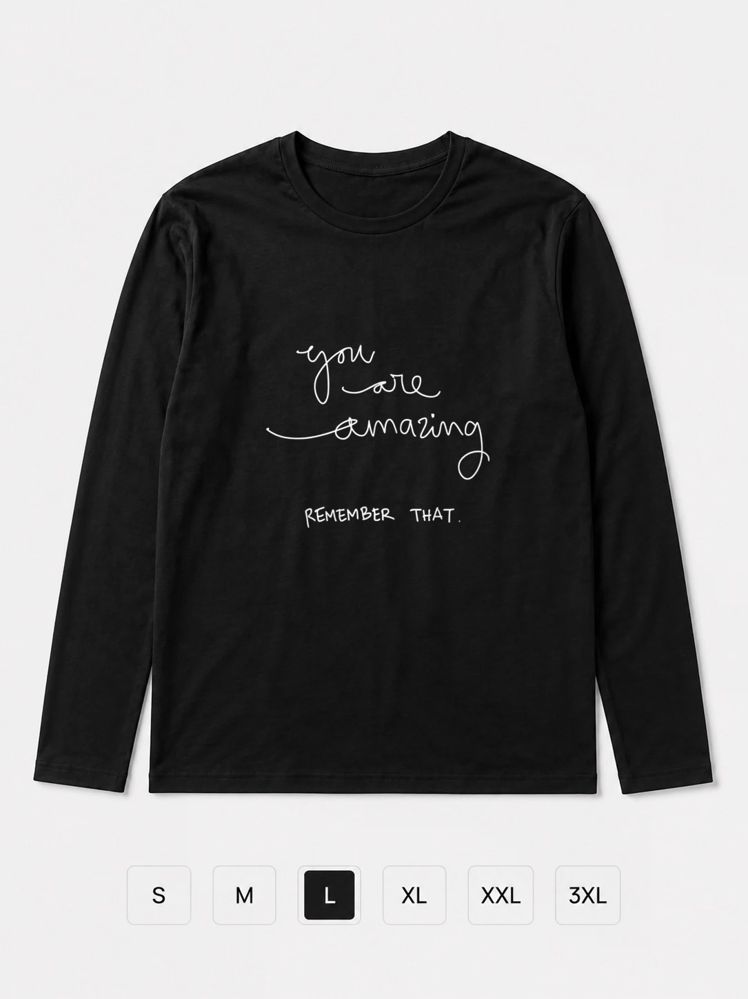 Лонгслив You are amazing
