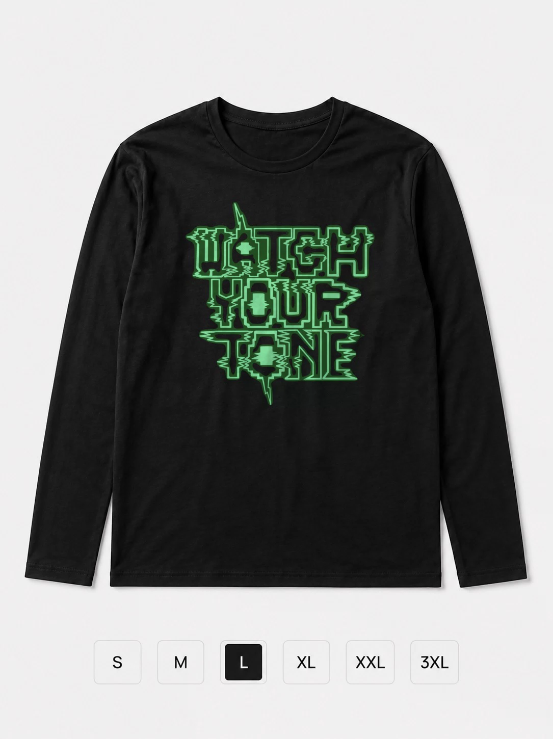 Лонгслив Watch your tone