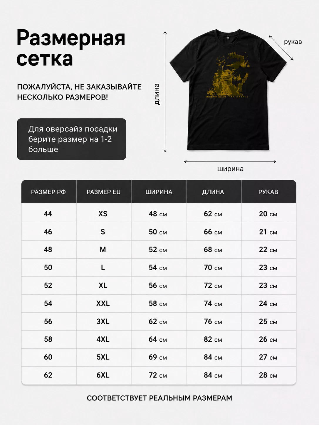 Детали: Футболка Complete Failure