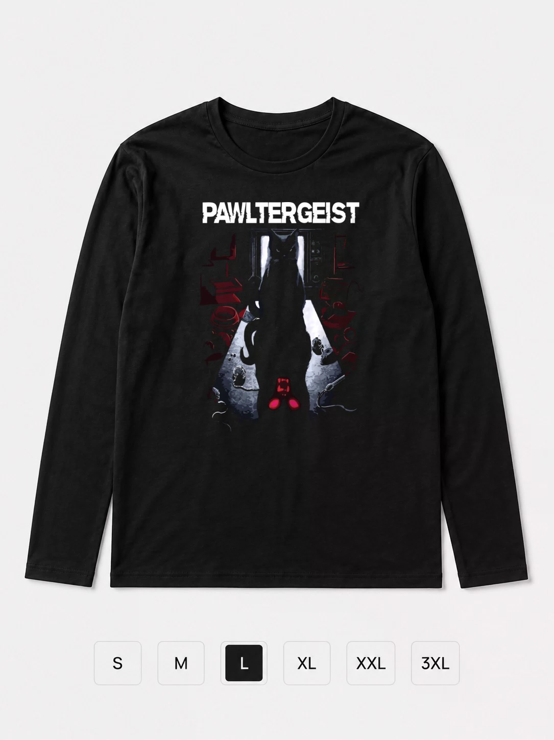 Лонгслив Pawltergeist