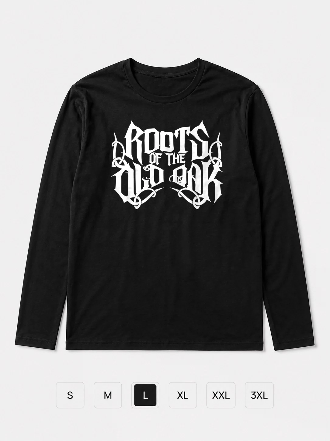 Лонгслив Roots of the old oak