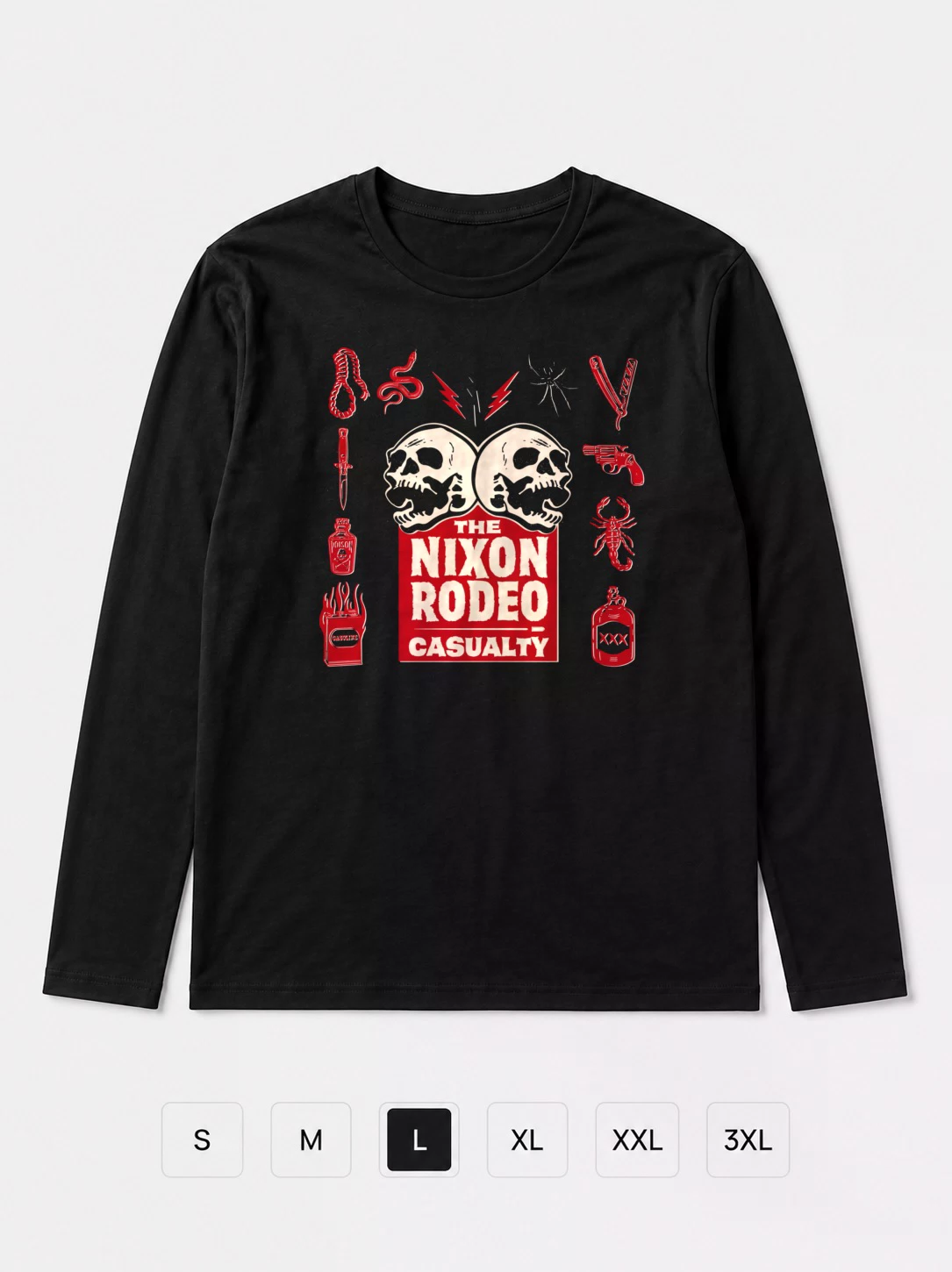 Лонгслив The nixon rodeo
