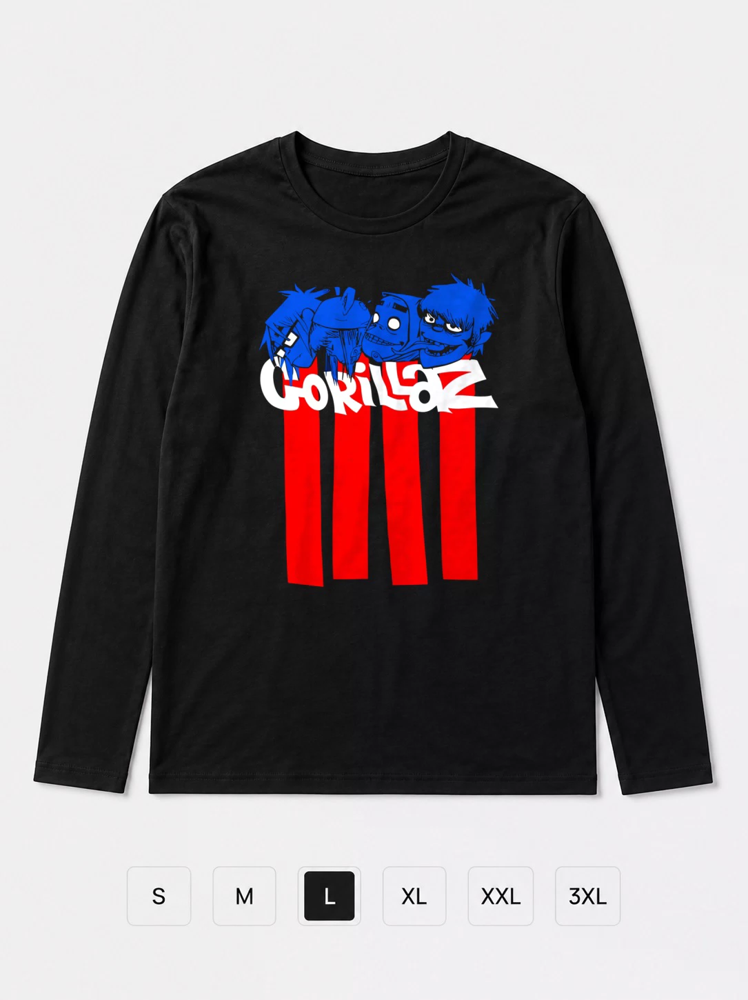 Лонгслив Gorillaz