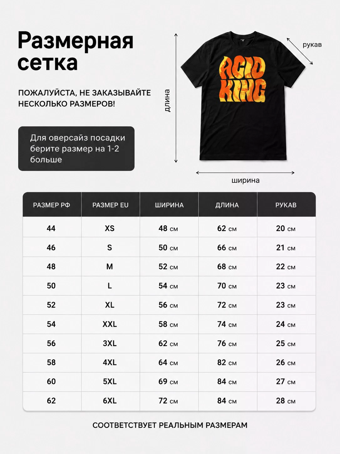 Детали: Футболка Acid King