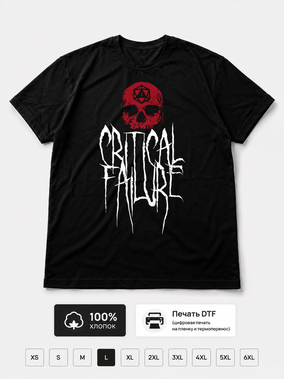 Футболка Critical Failure