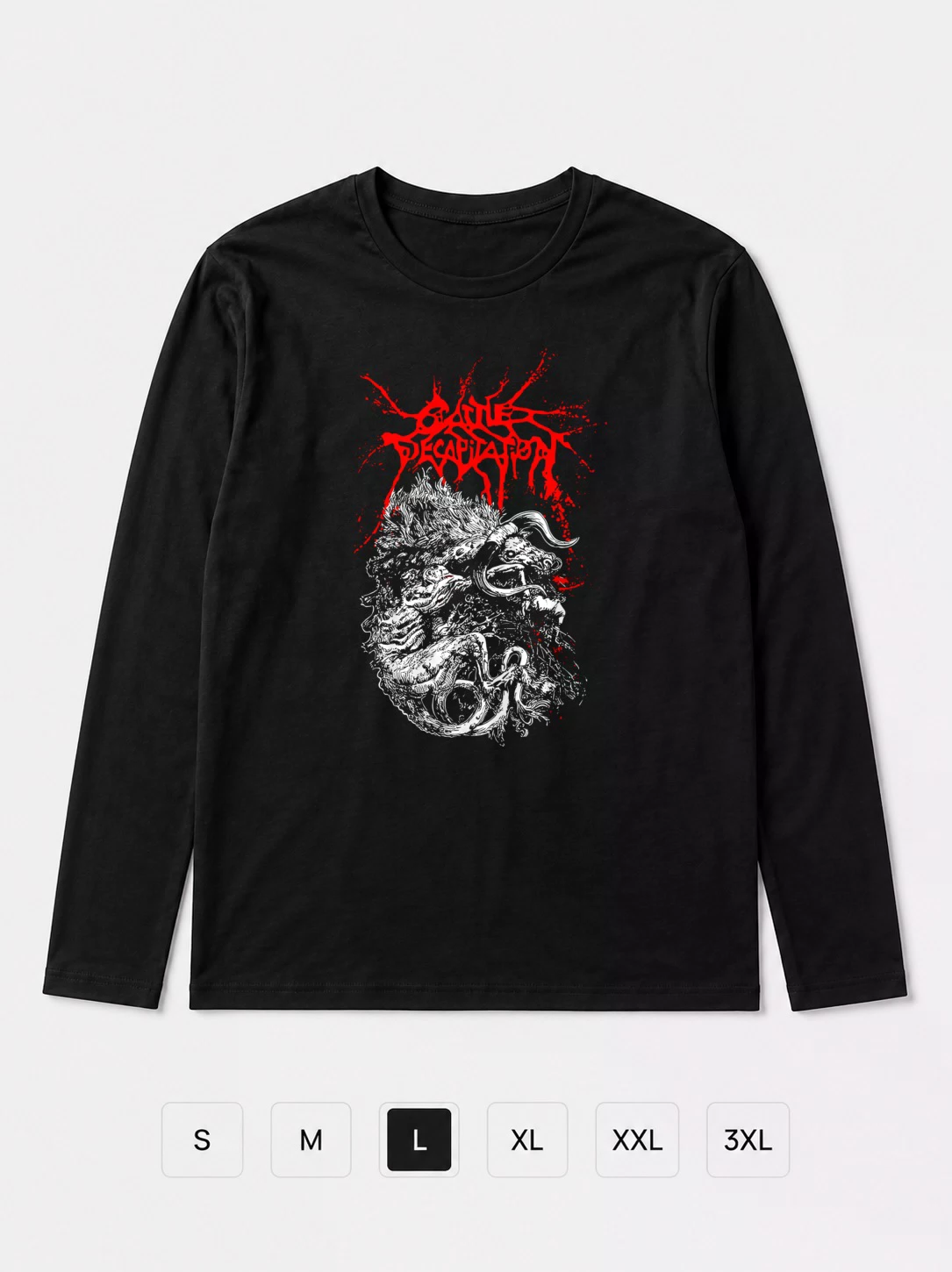 Лонгслив Cattle decapitation