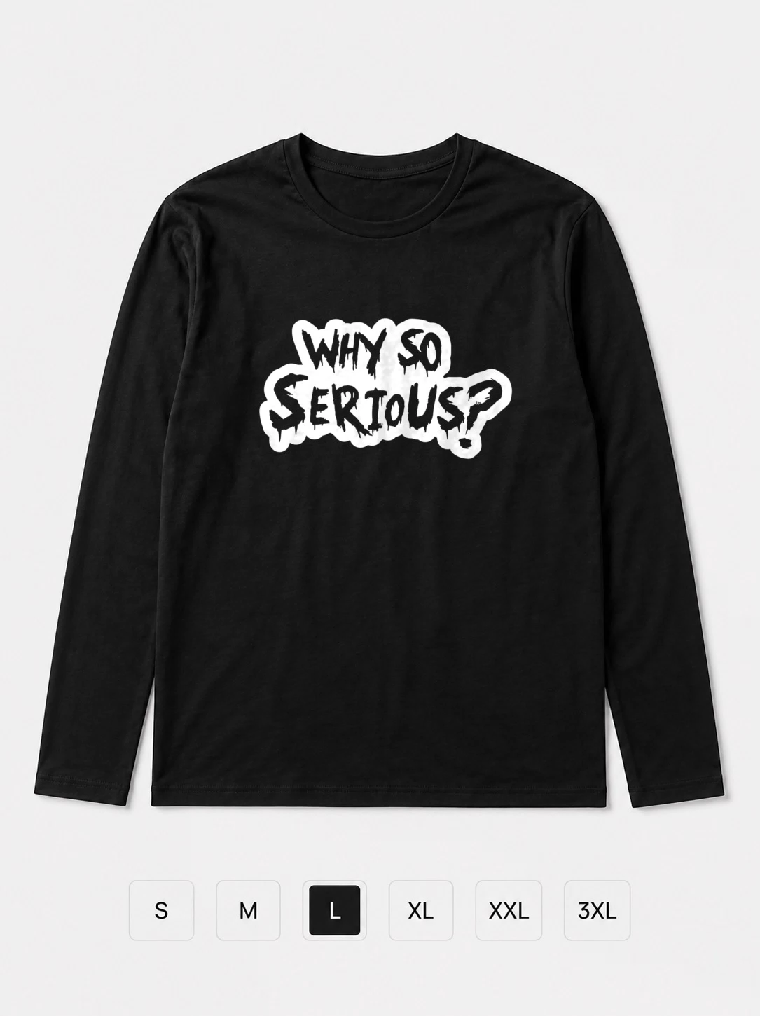 Лонгслив Why so serious