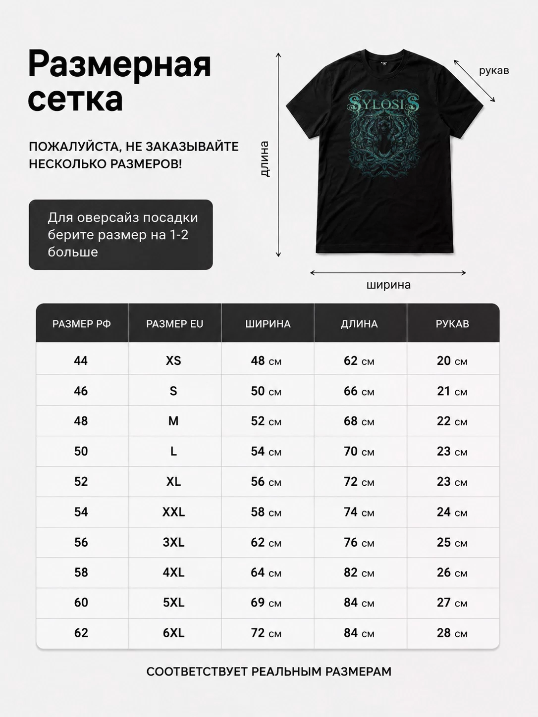 Детали: Футболка Sylosis