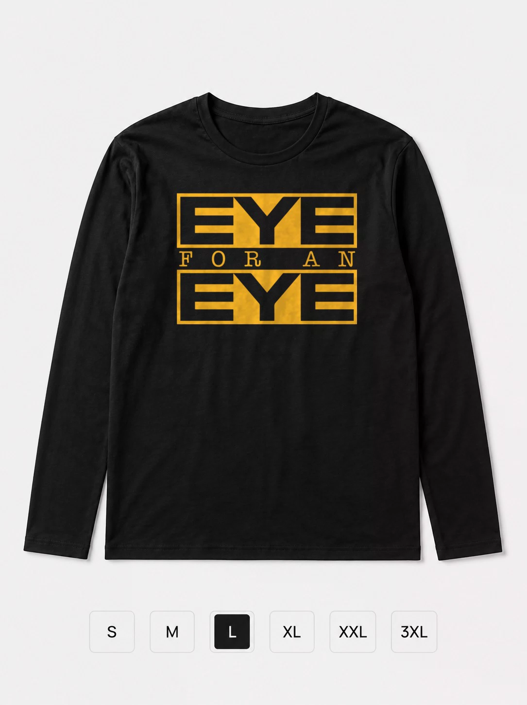 Лонгслив Eye for an eye