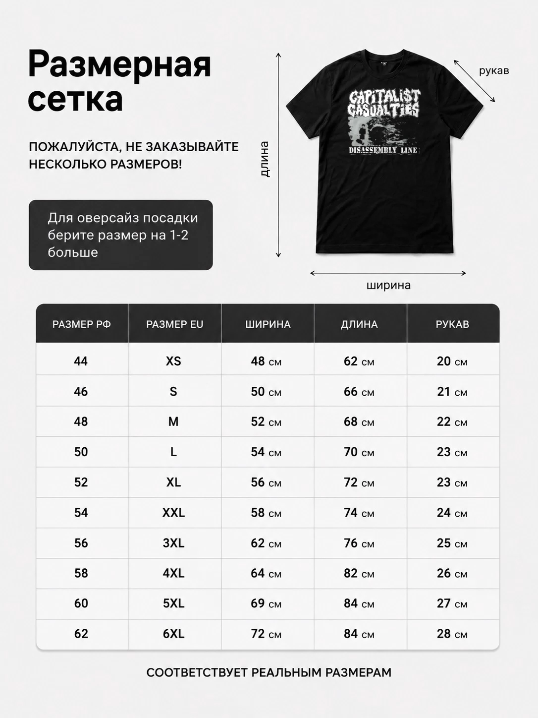 Детали: Футболка Capitalist casualties