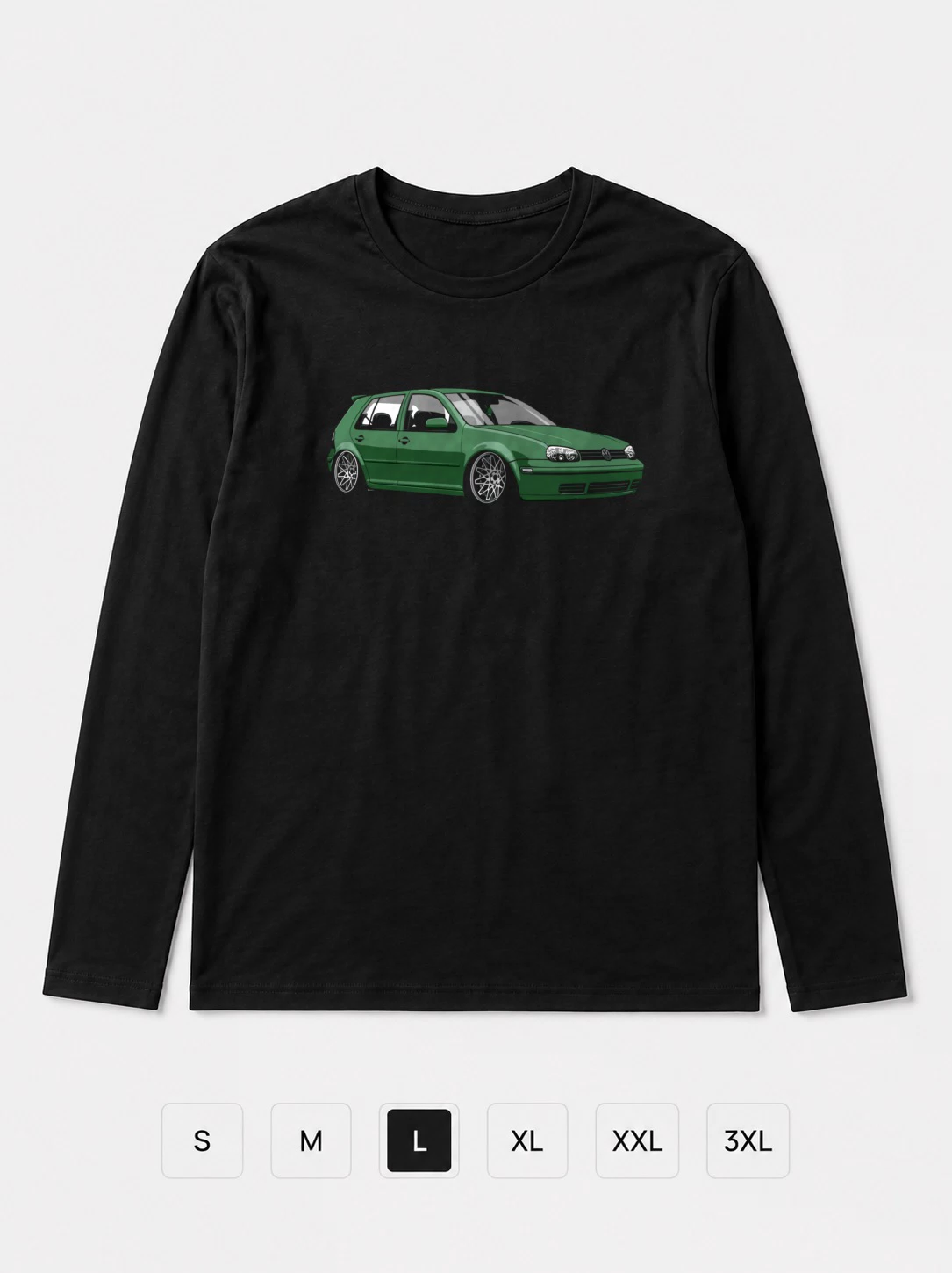 Лонгслив Golf WV (Гольф), авто