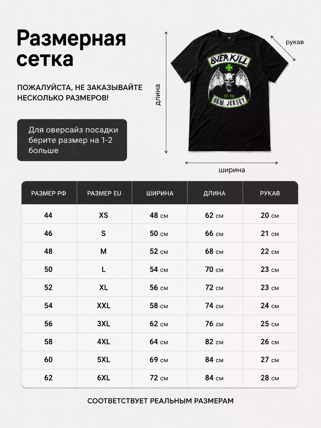 Детали: Футболка Overkill