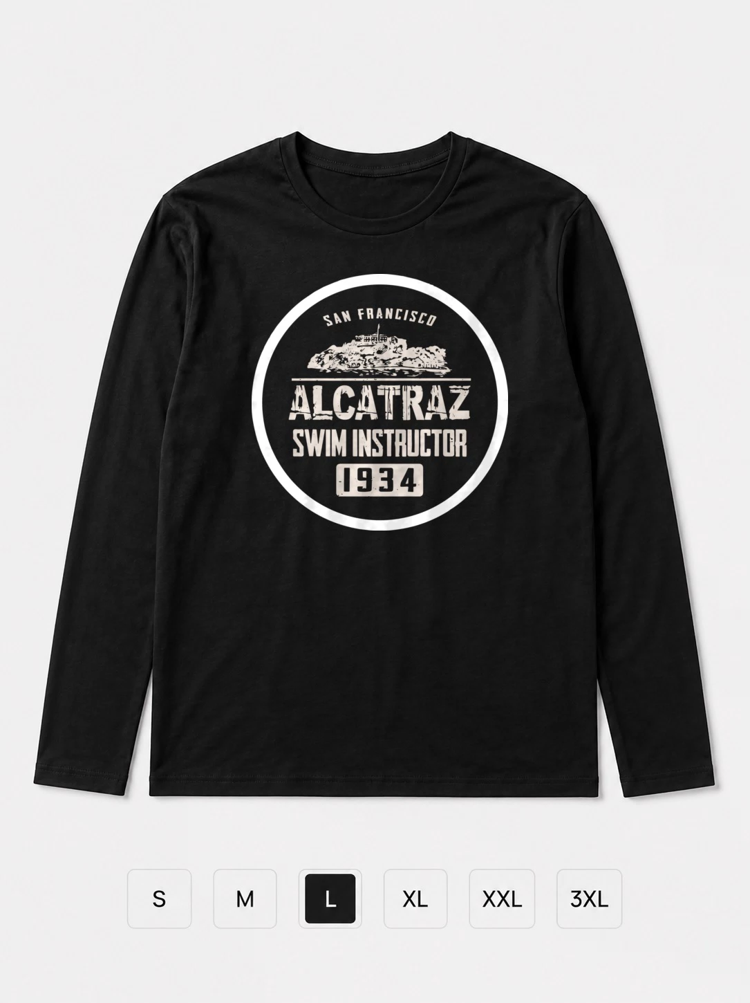 Лонгслив Alcatraz, инструкторы по плаванию