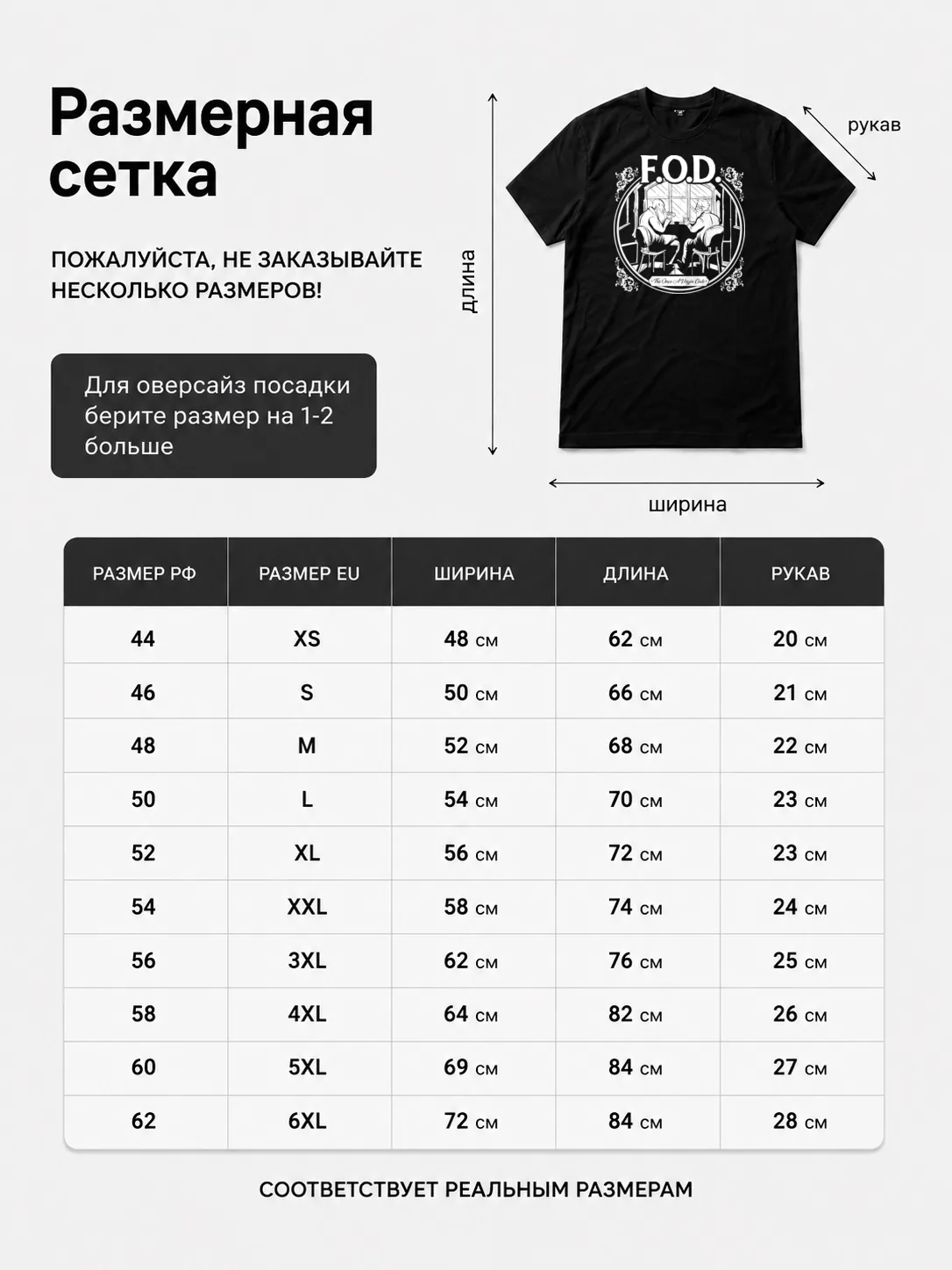 Детали: Футболка F.o.d