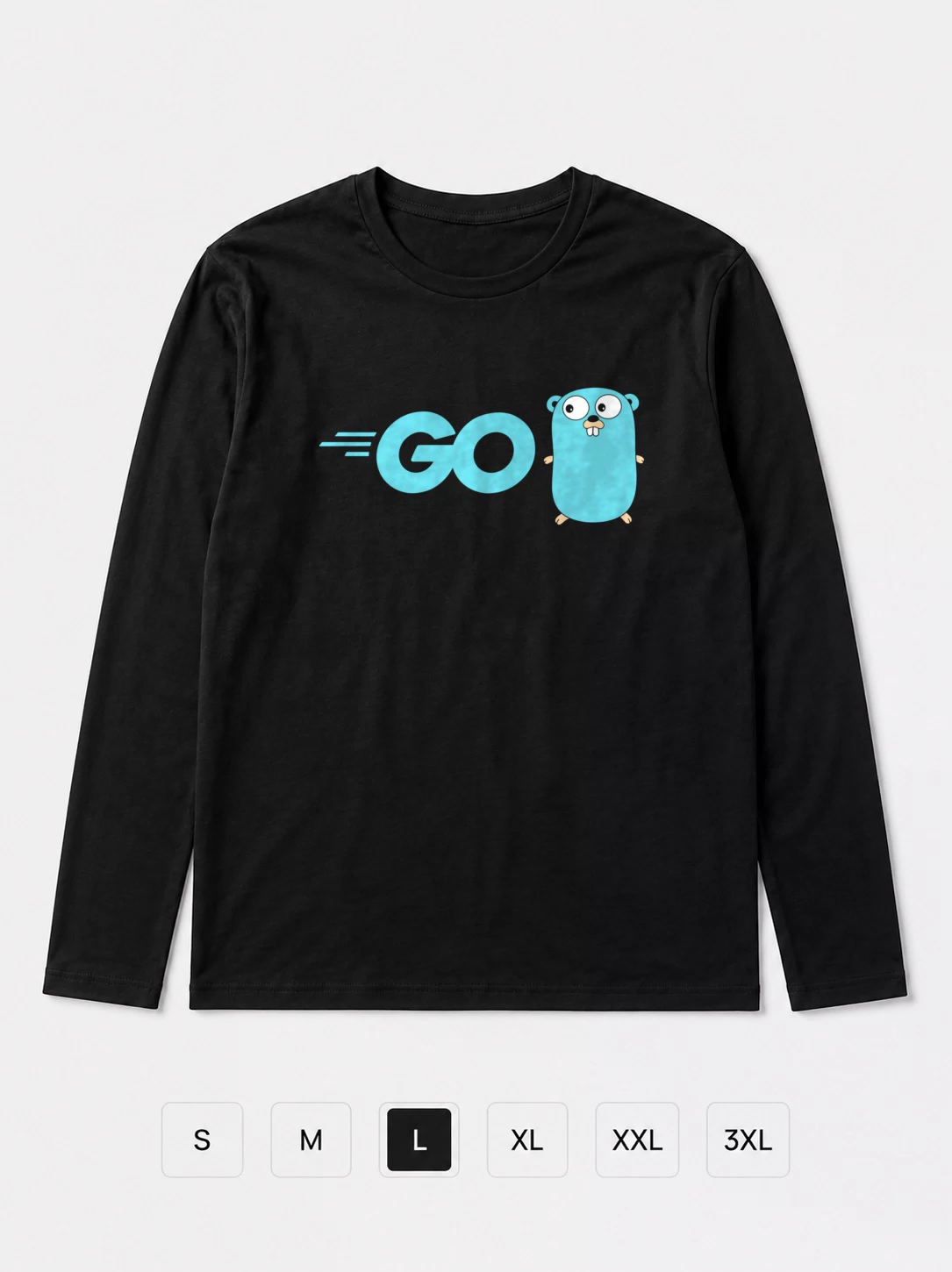 Лонгслив Golang, программисты