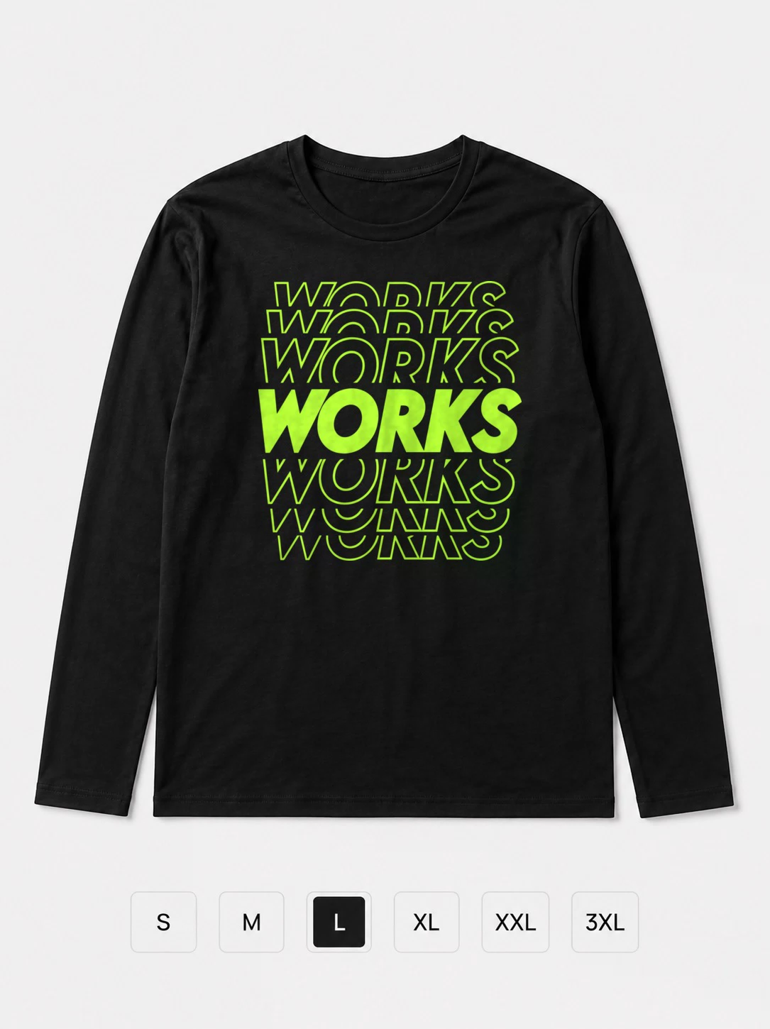Лонгслив Works