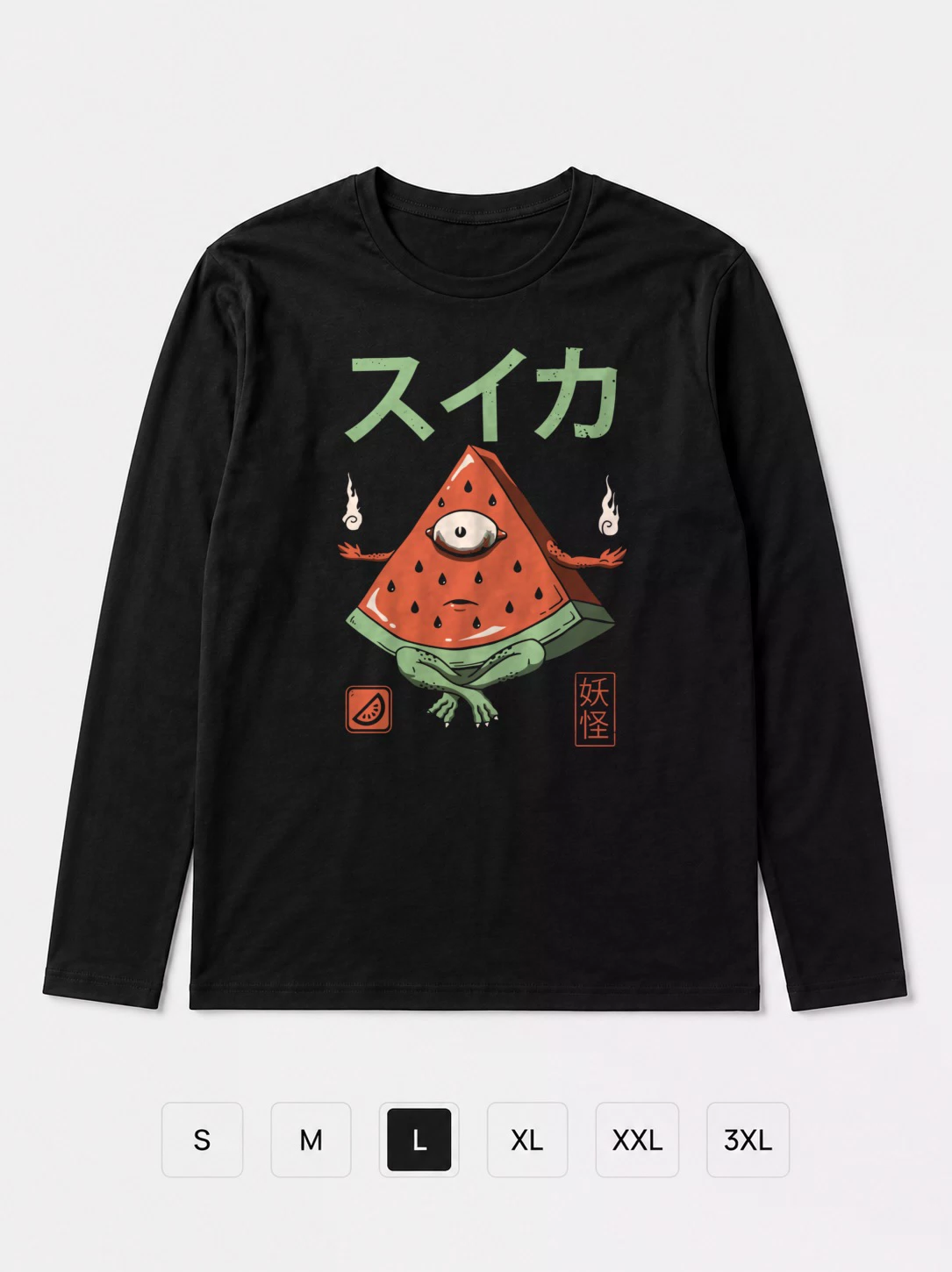 Лонгслив Арбуз, Threadless