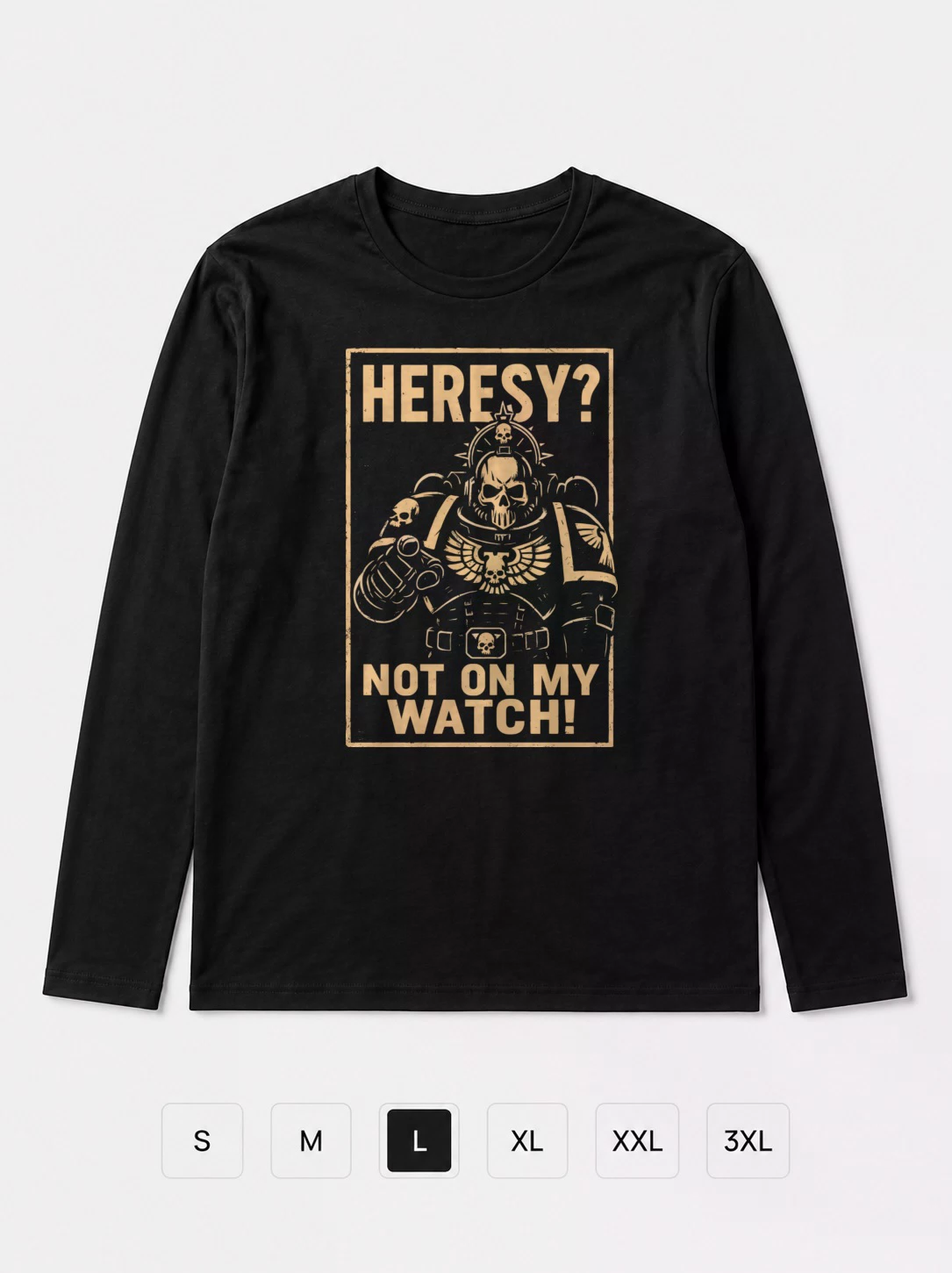 Лонгслив Warhammer Heresy?