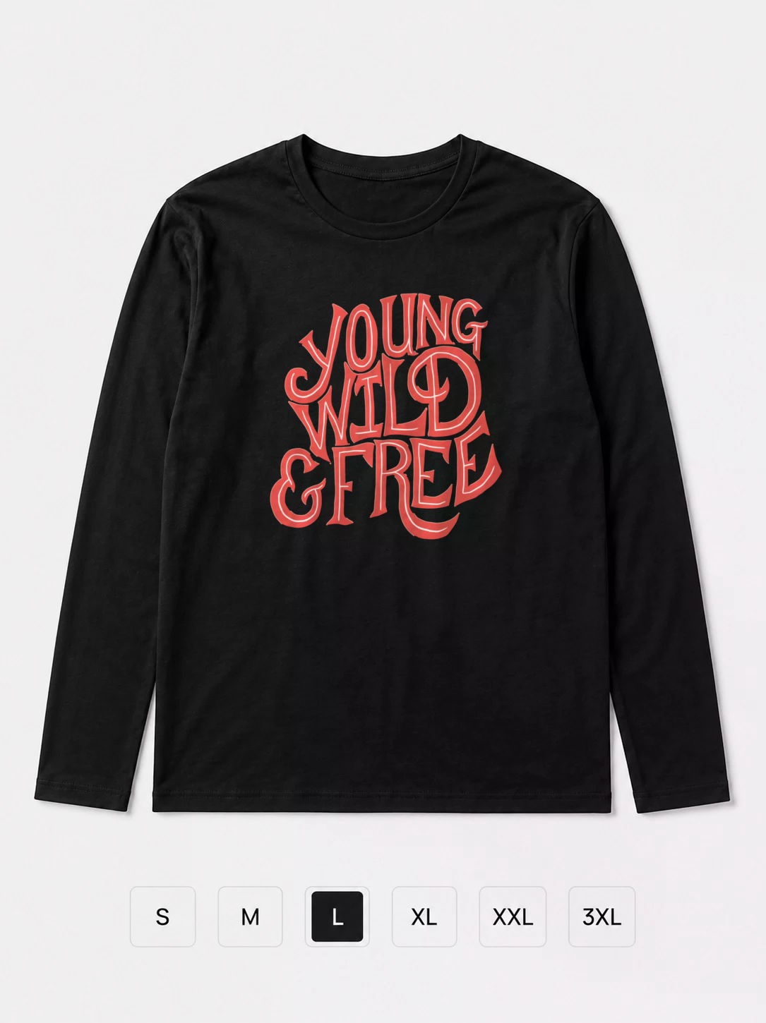 Лонгслив Young wild free