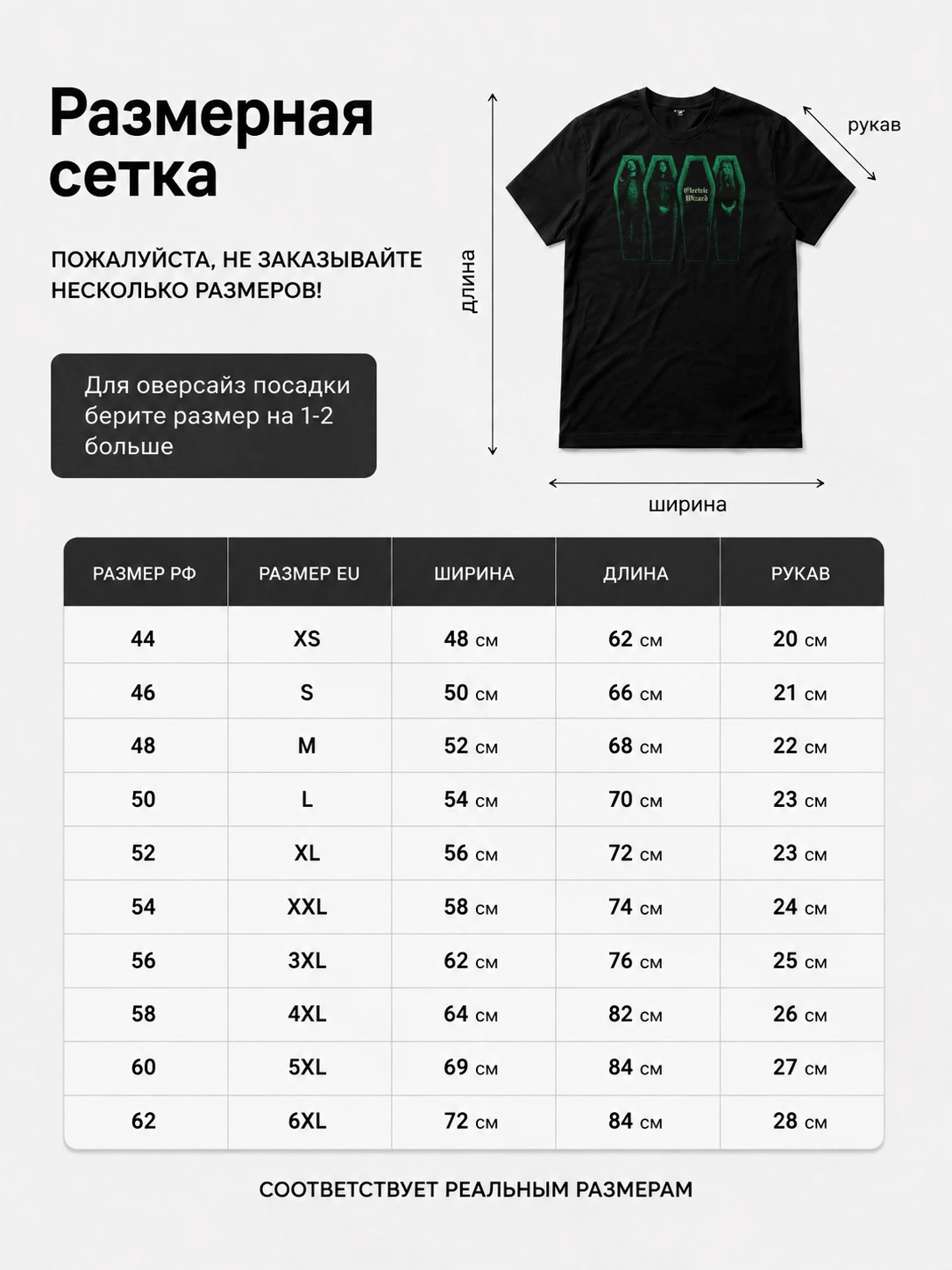 Детали: Футболка Electric Wizard