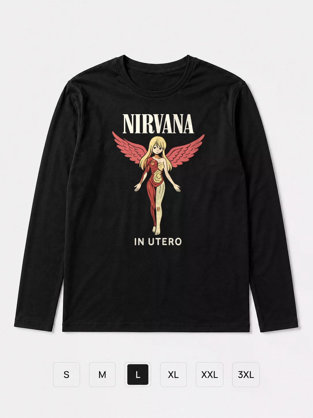 Лонгслив Nirvana прикол