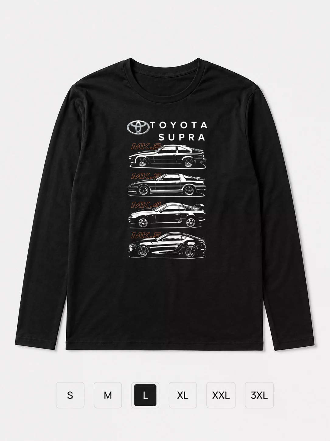 Лонгслив Toyota Supra