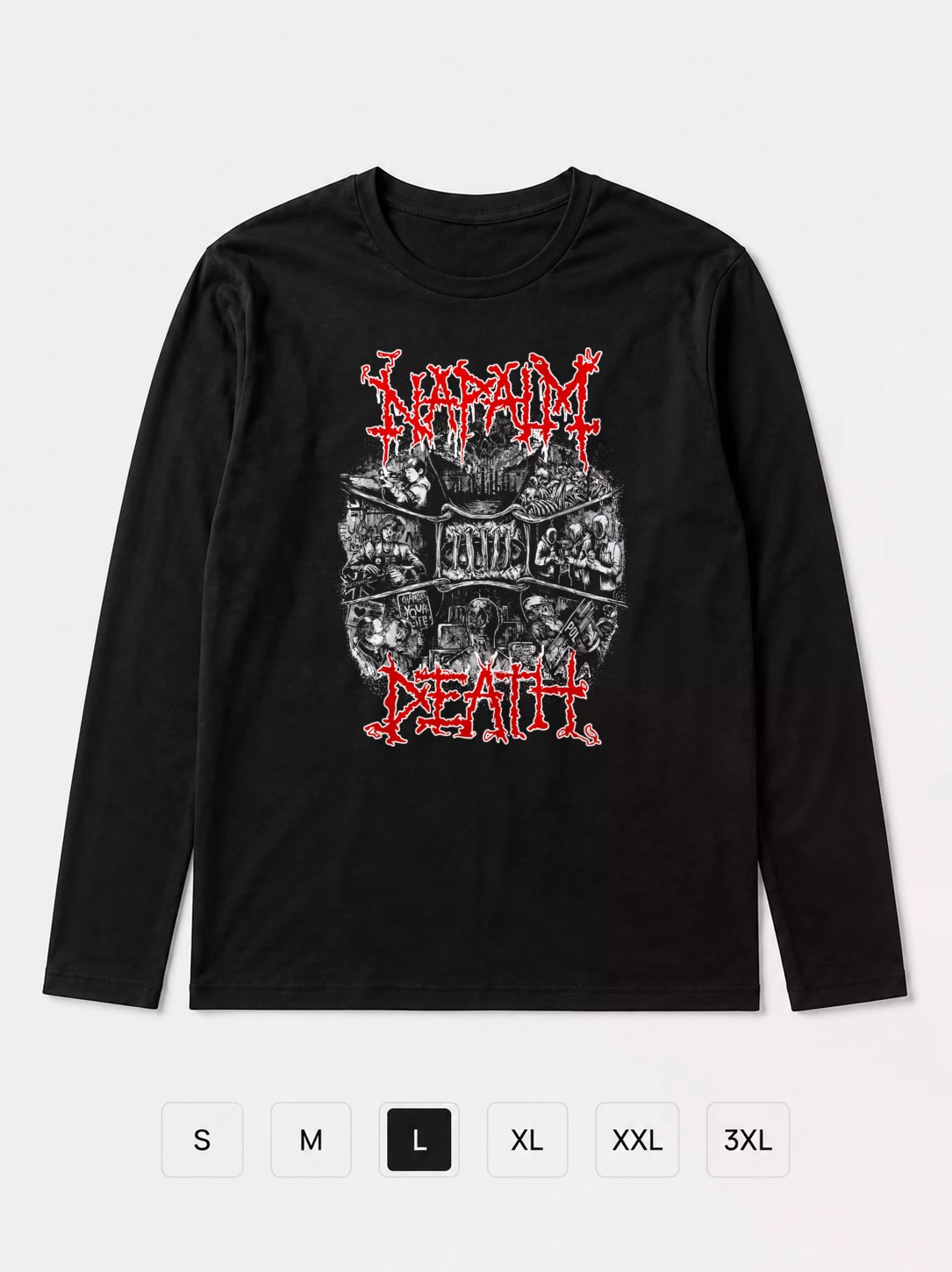 Лонгслив Napalm Death