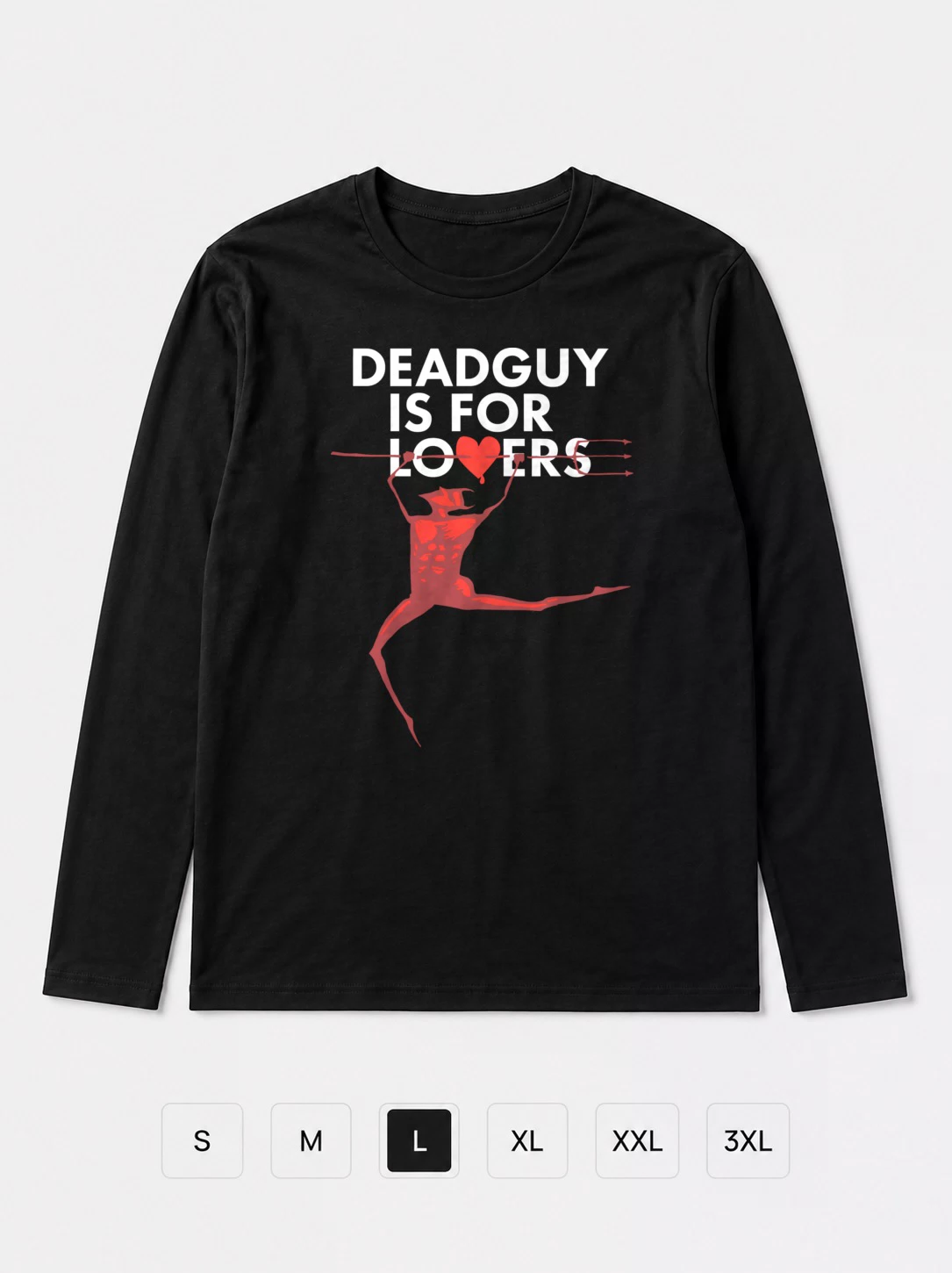 Лонгслив Dead guy is for lovers