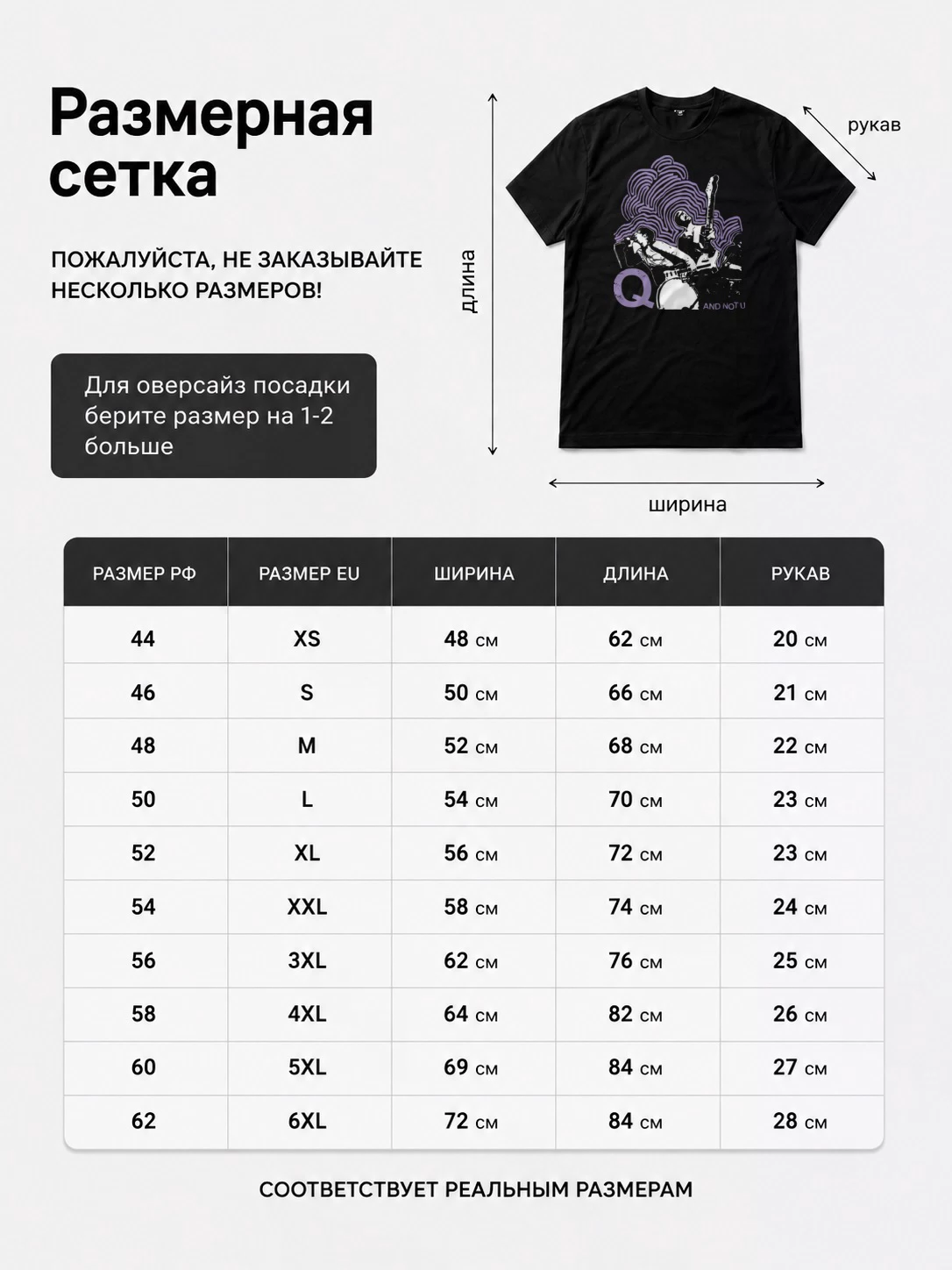 Детали: Футболка Q And Not U