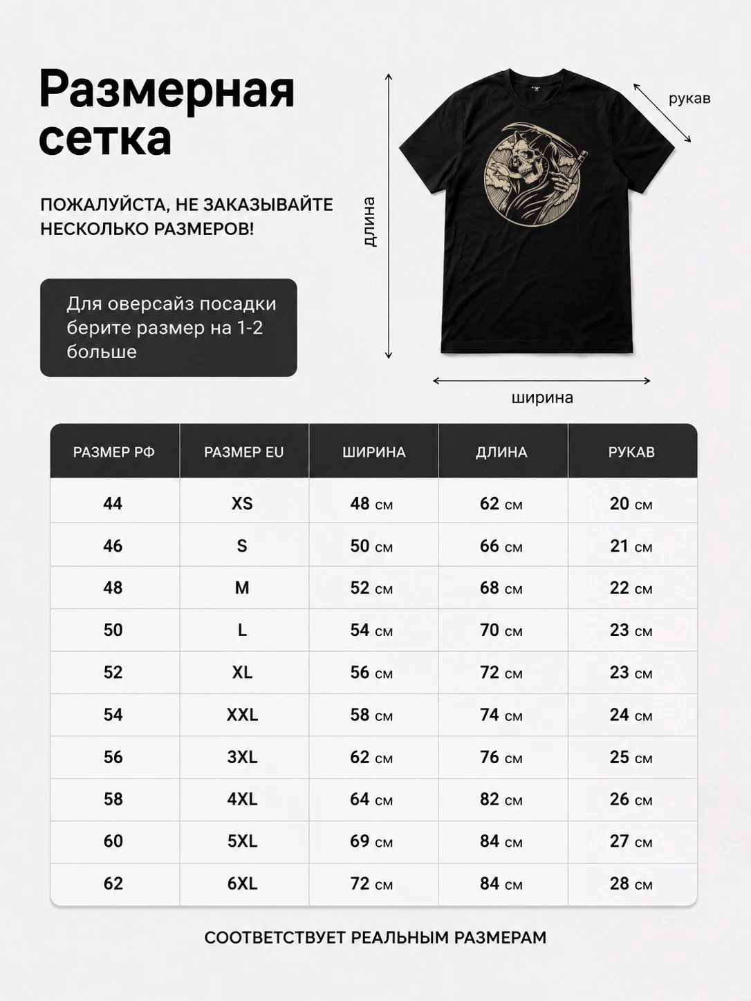 Детали: Футболка Смерть