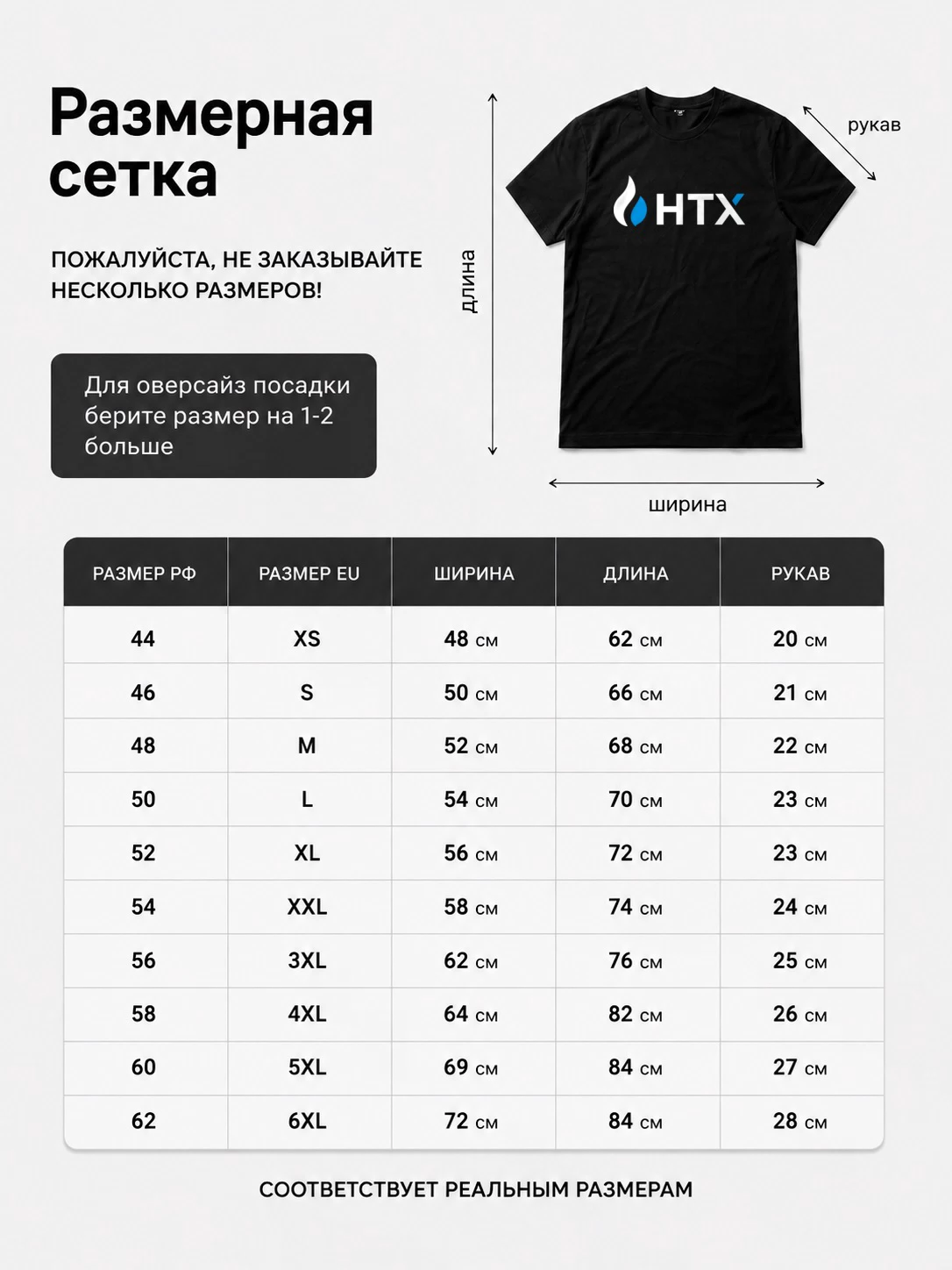 Детали: Футболка HTX крипто биржа
