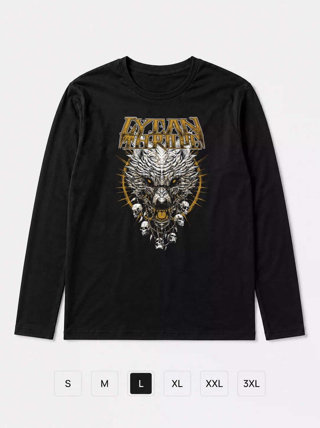 Лонгслив Lycanthrope