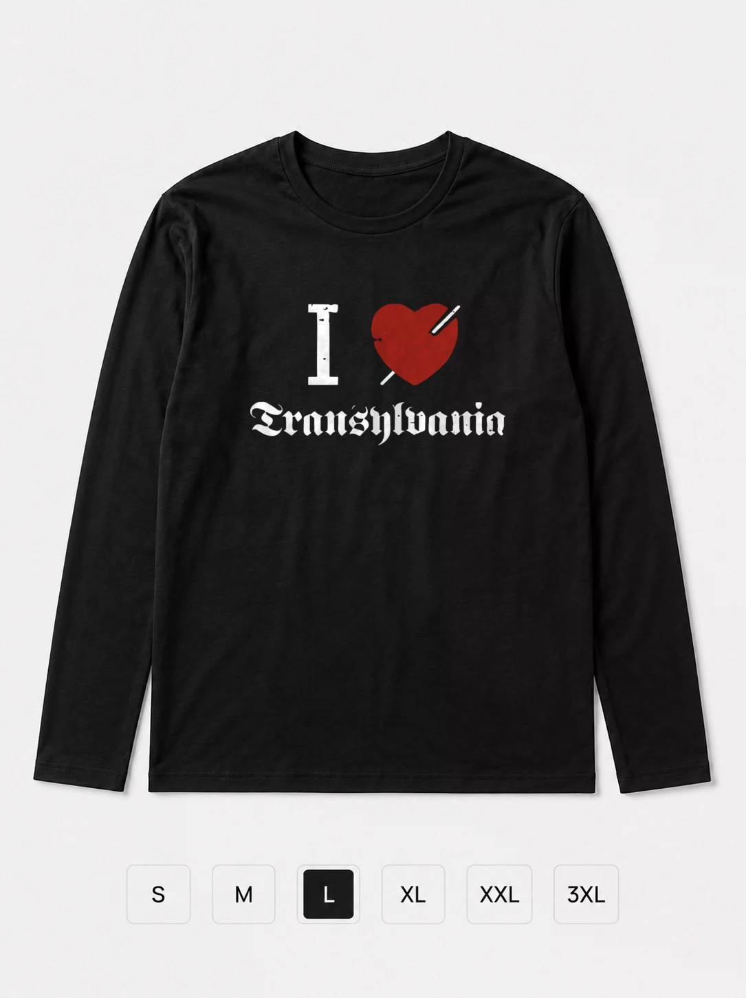 Лонгслив I Love Transilvania