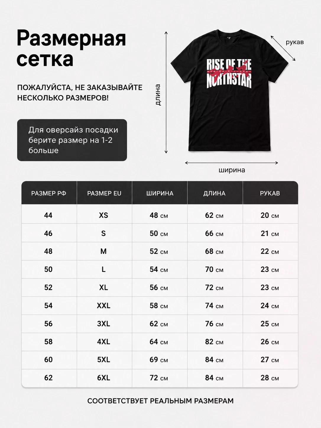 Детали: Футболка Rise Of The Northstar