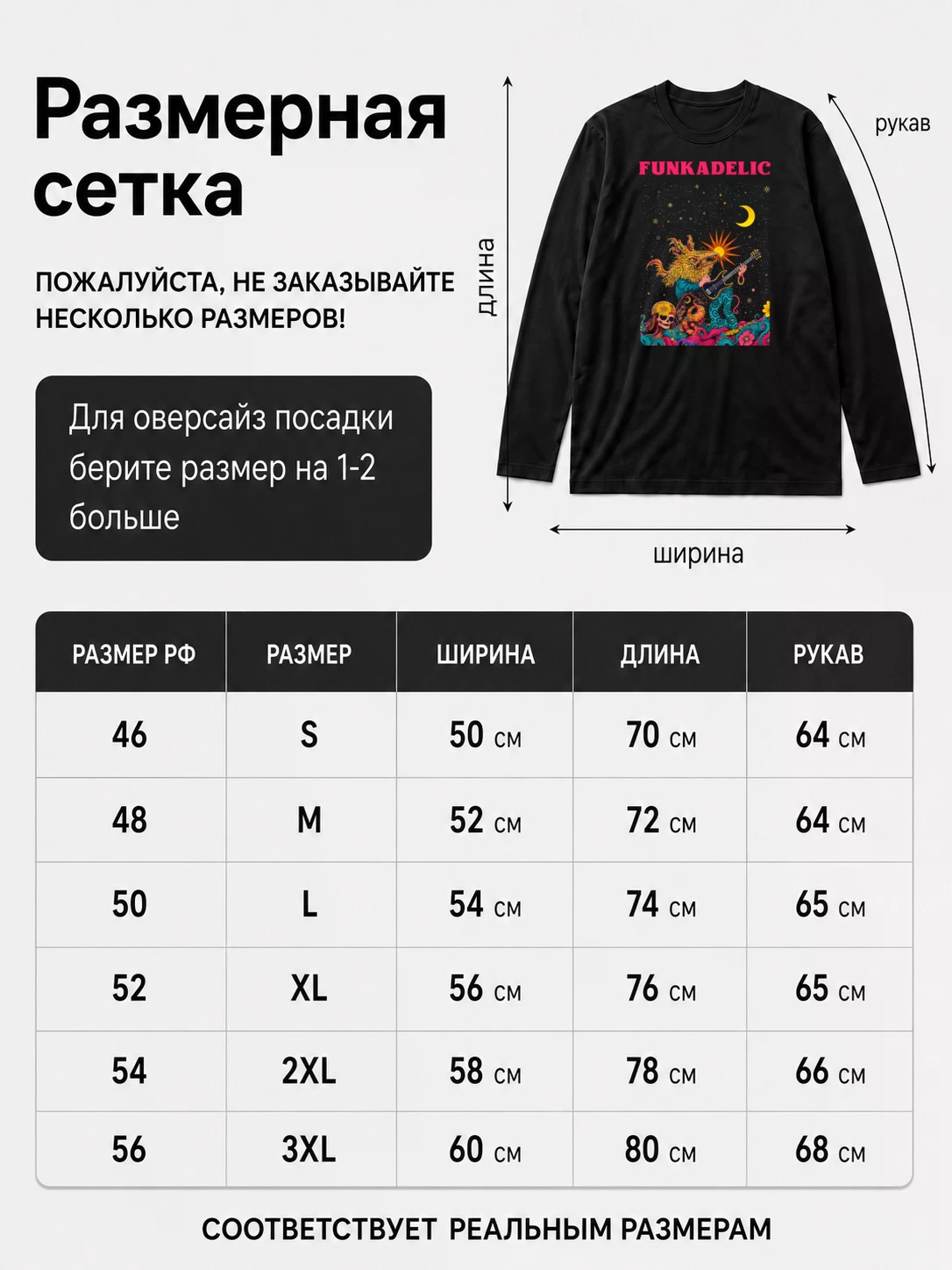 Лонгслив Funkadelic