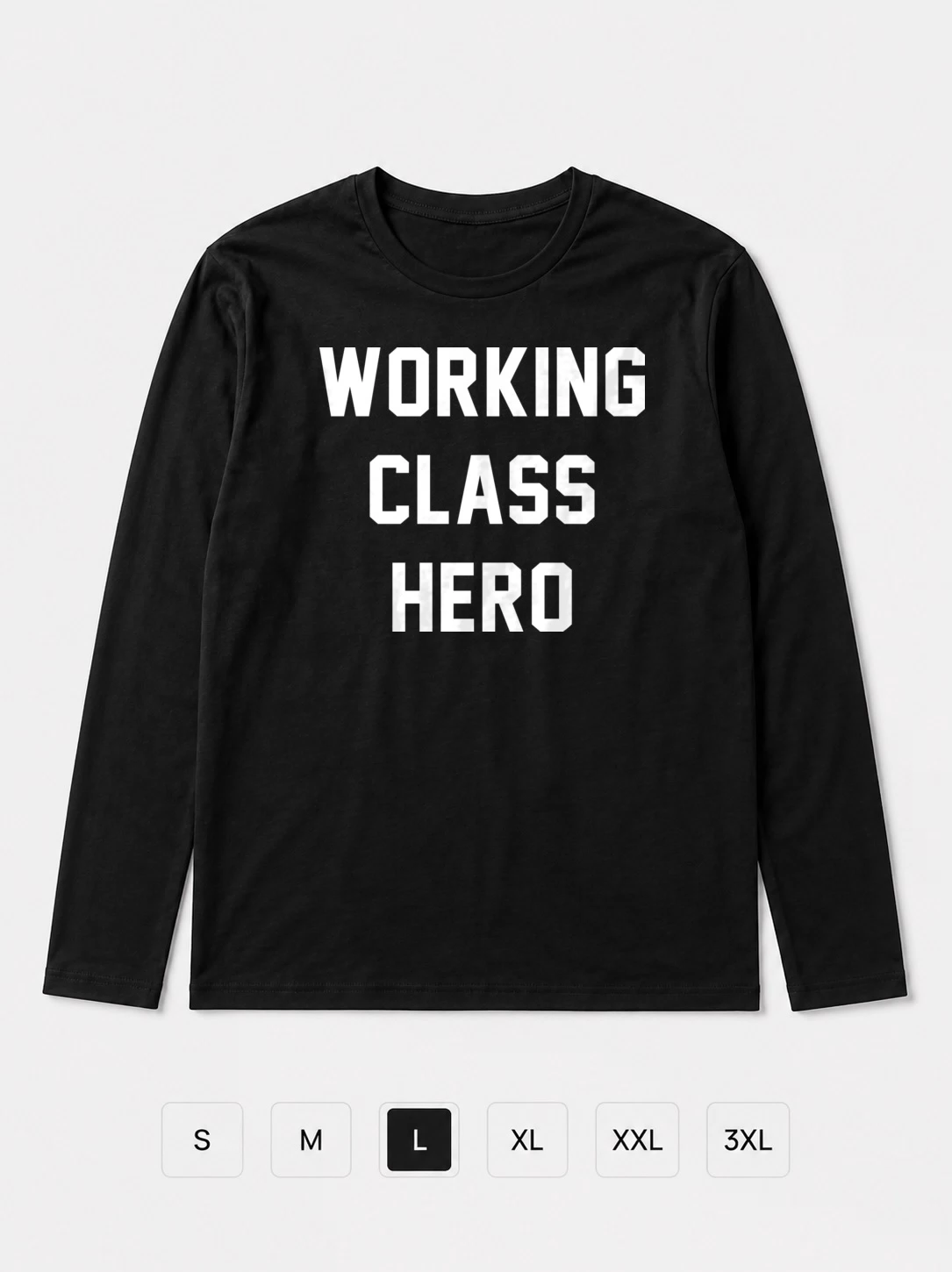 Лонгслив Working class hero