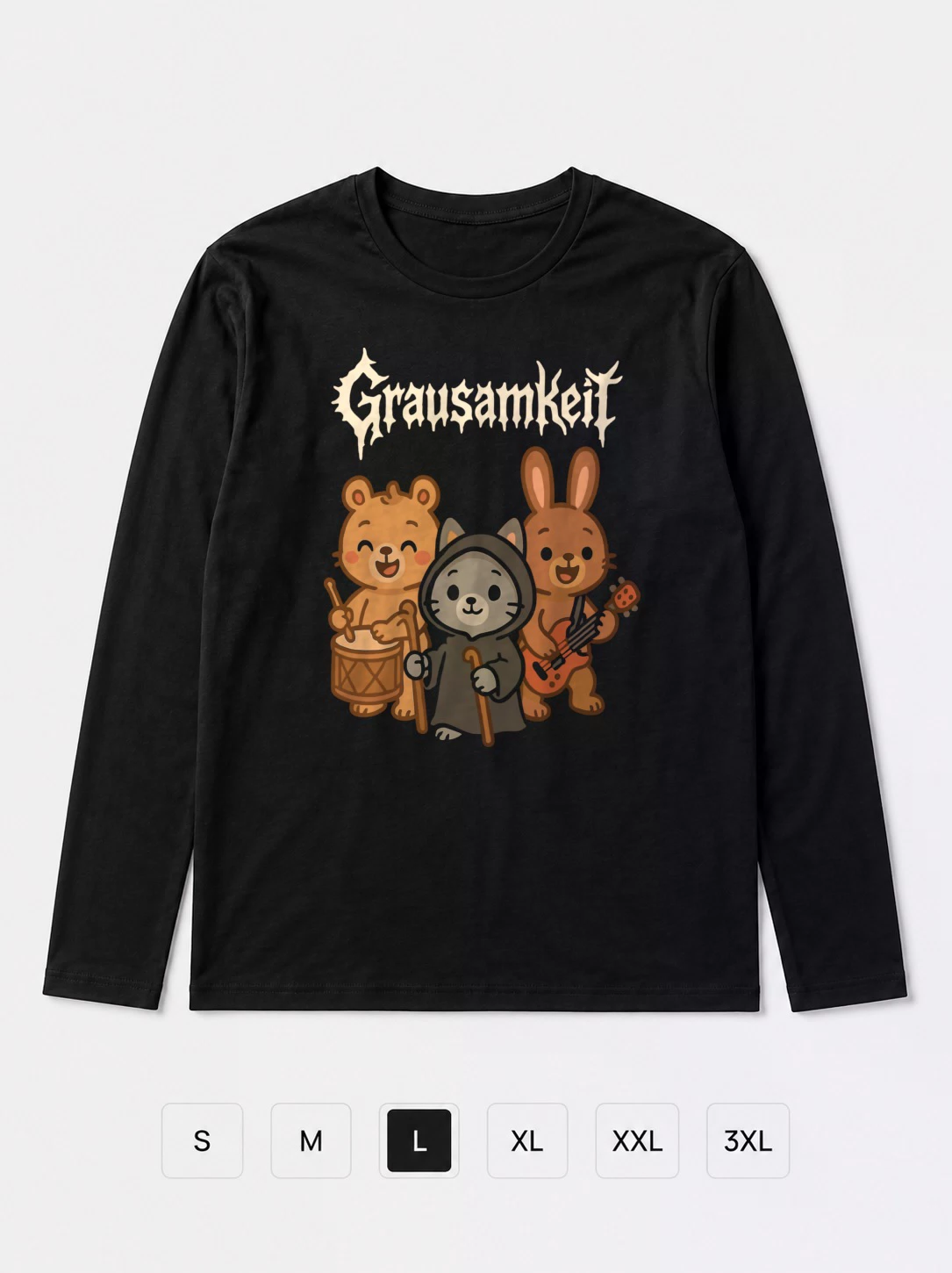 Лонгслив Grausamkeit прикол