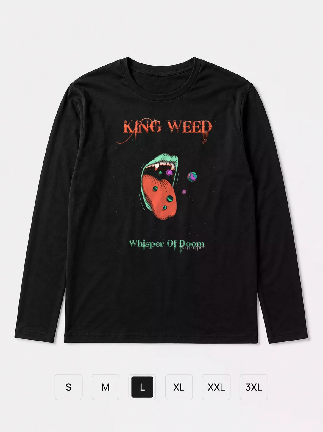 Лонгслив King Weed