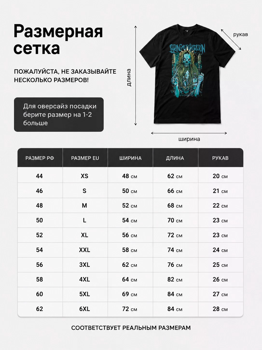 Детали: Футболка Bring Me The Horizon