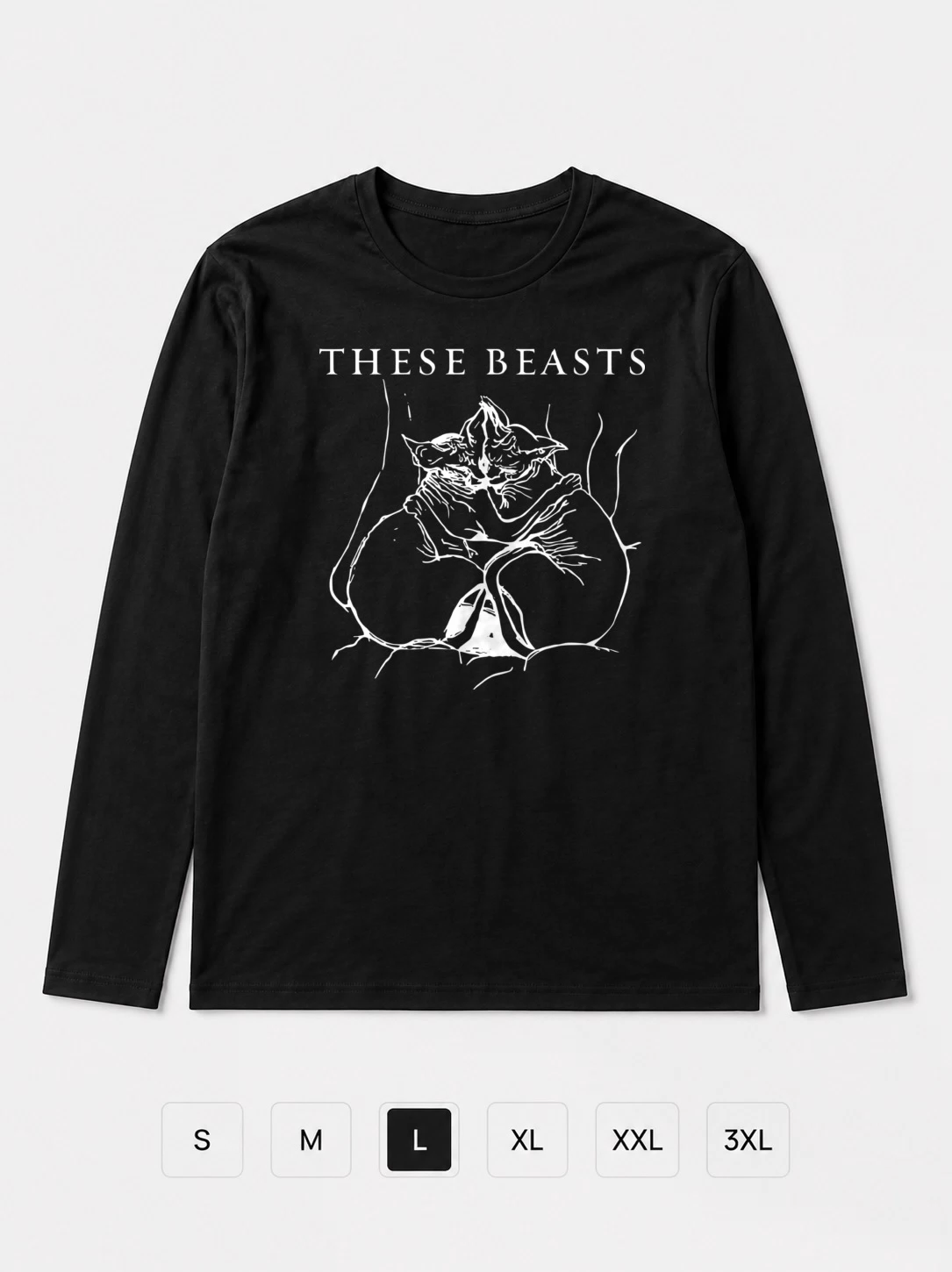 Лонгслив These beasts