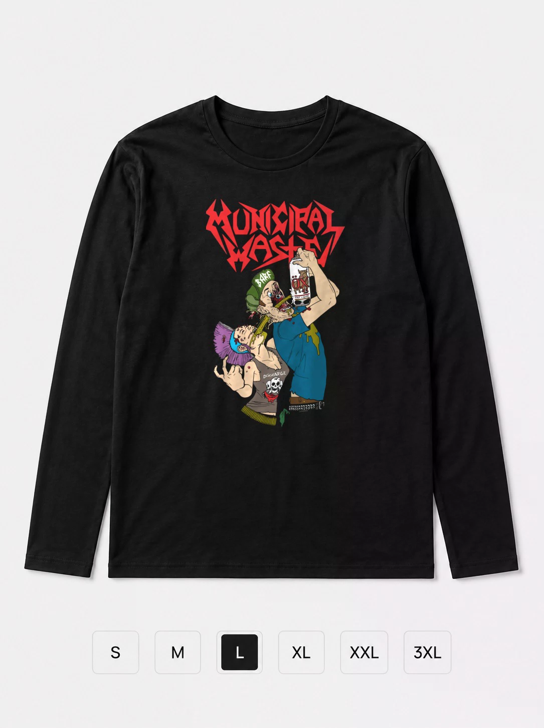 Лонгслив Municipal waste