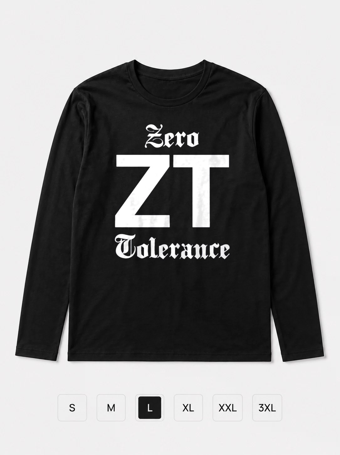 Лонгслив Zero Tolerance