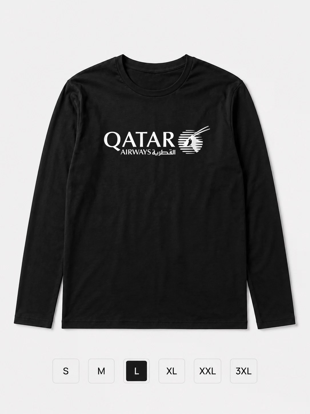 Лонгслив Qatar Airways