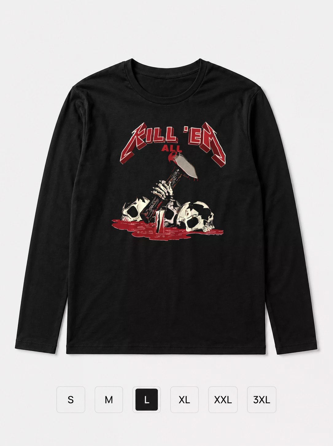 Лонгслив Metallica Kill Em All