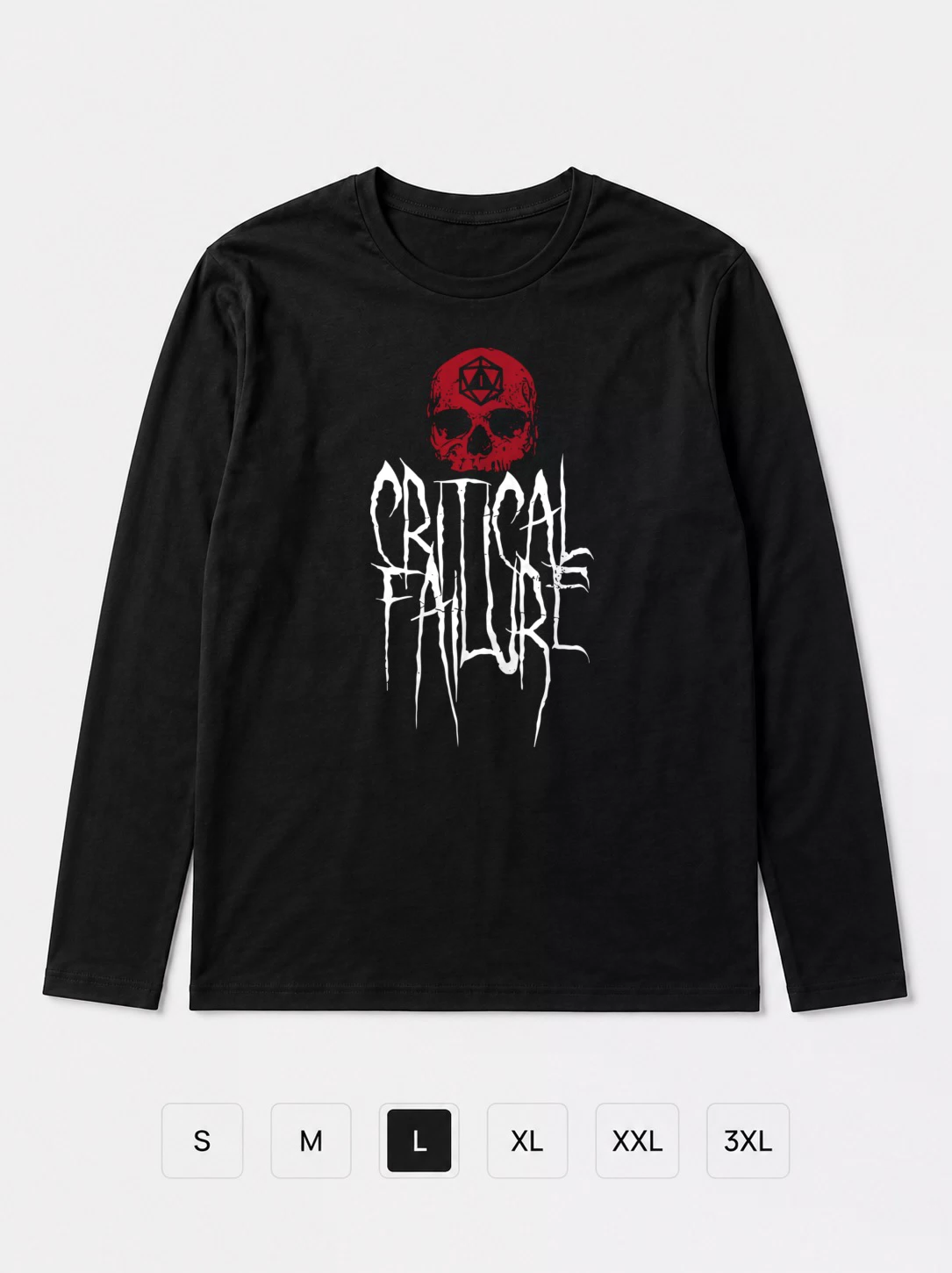Лонгслив Critical Failure