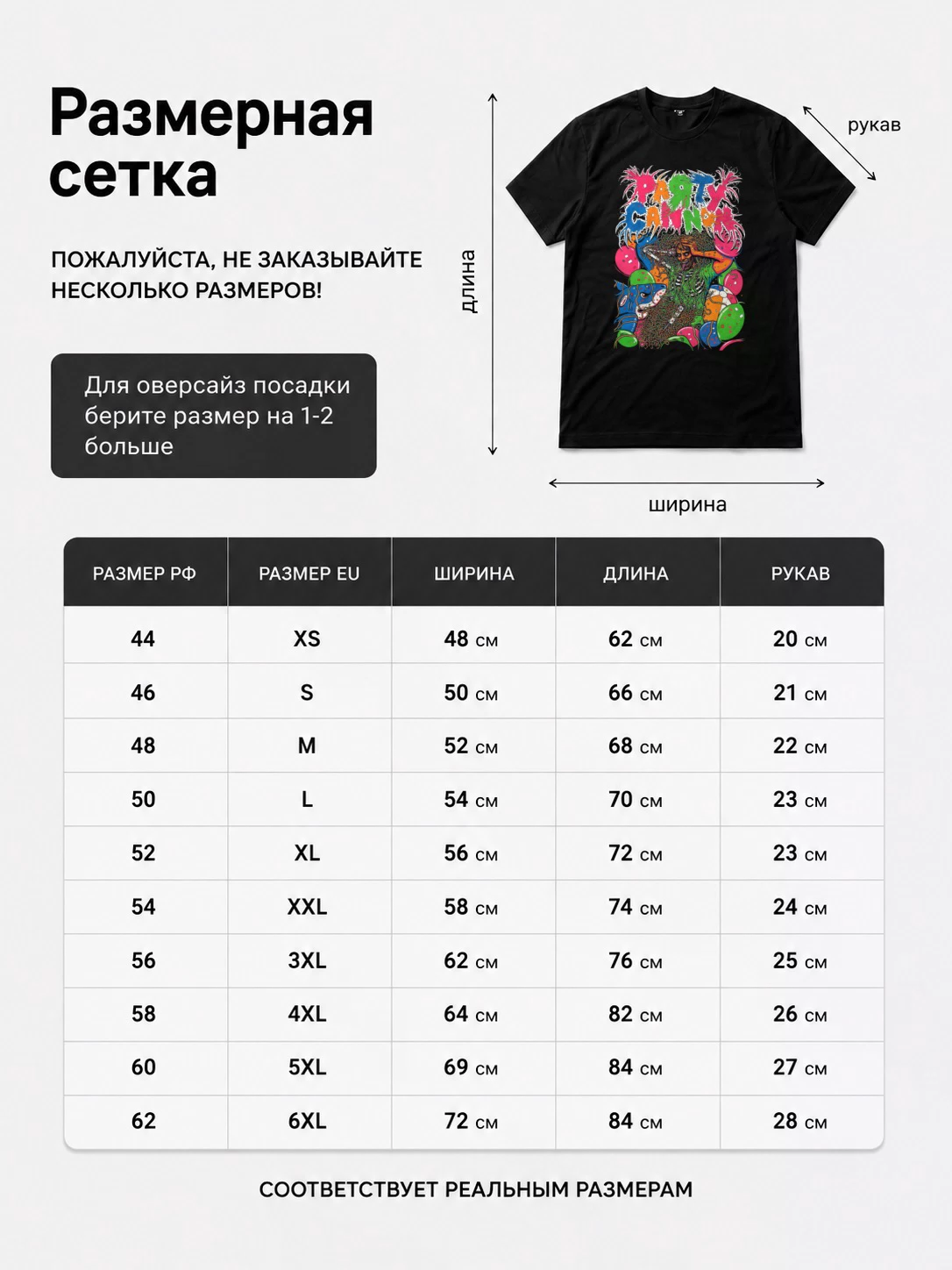 Детали: Футболка Party Cannon