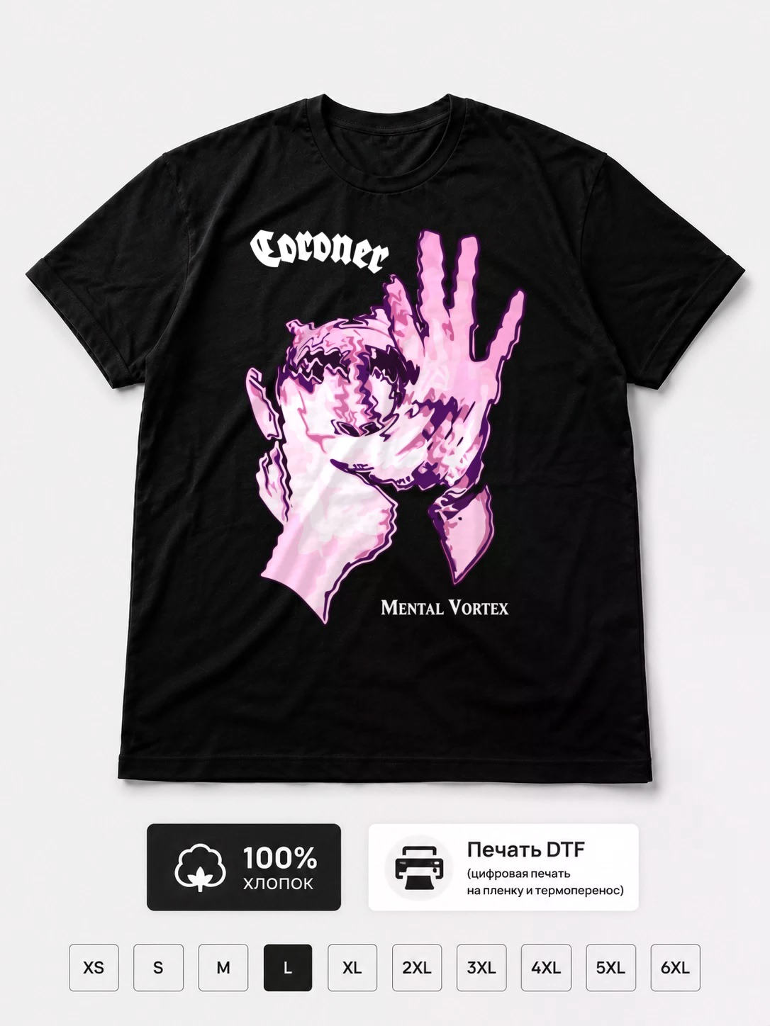 Футболка Coroner