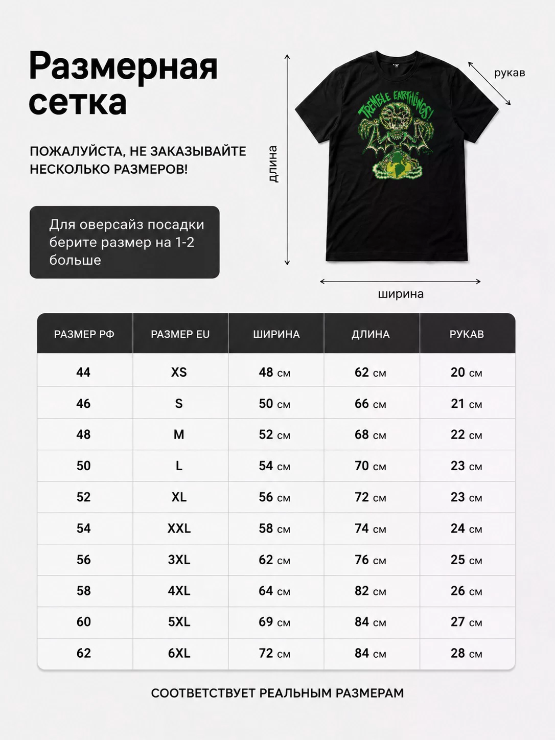 Детали: Футболка Tremble Earthlings