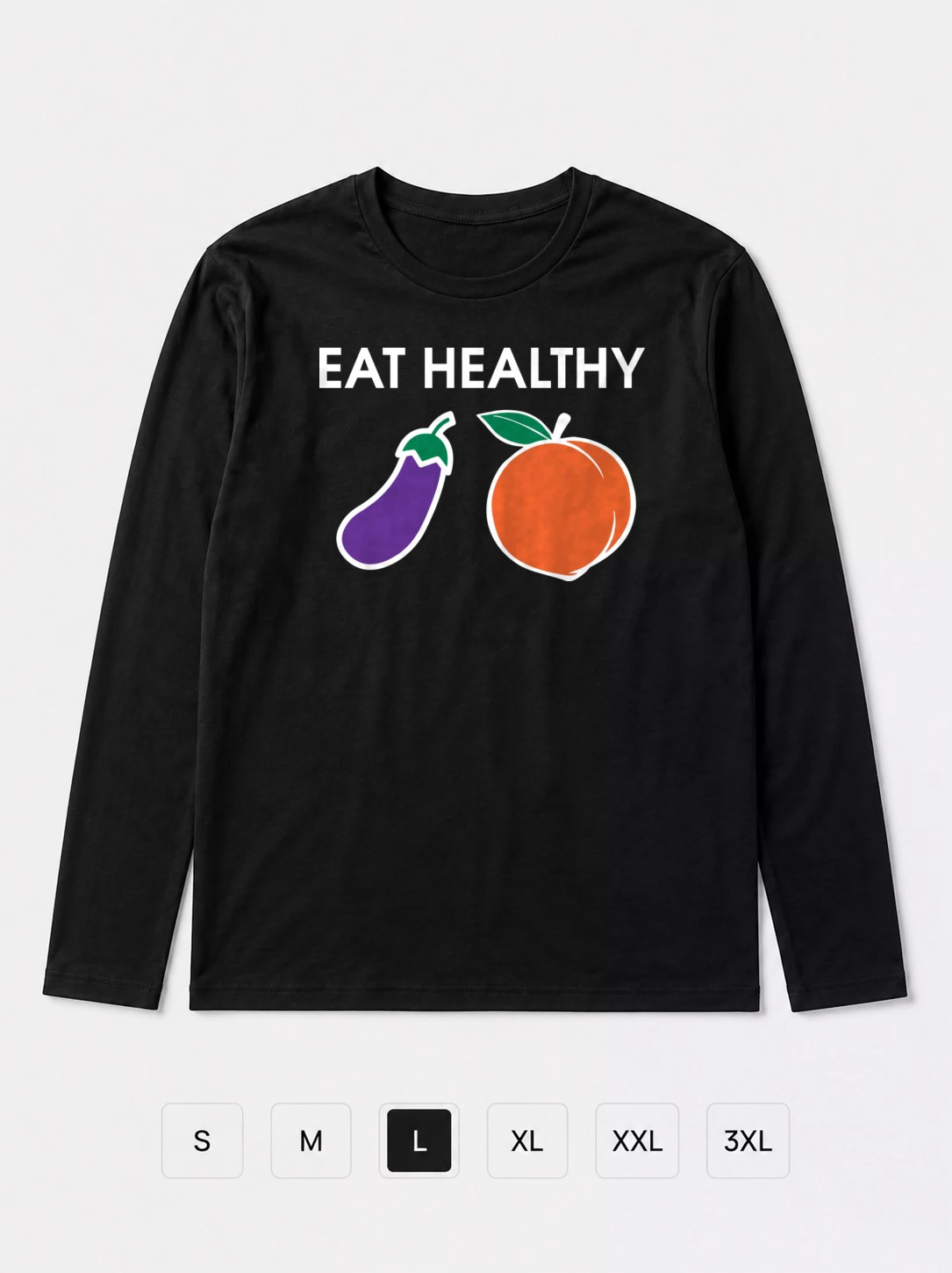 Лонгслив Eat Healthy